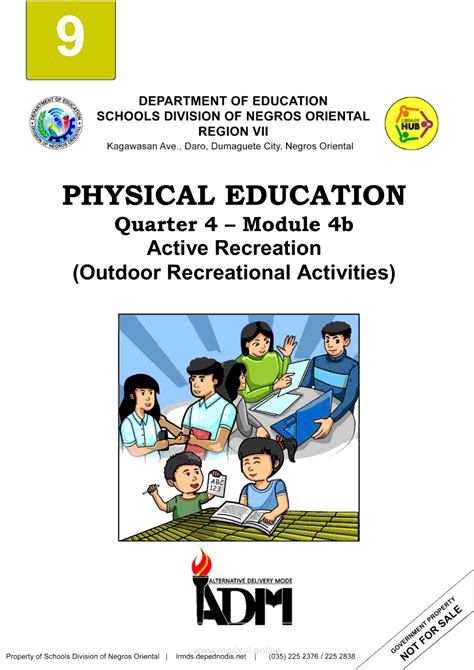 active recreation lesson plan grade 9|Grade 9 Physical Education Module: Active Recreation (Outdoor Activiti.
